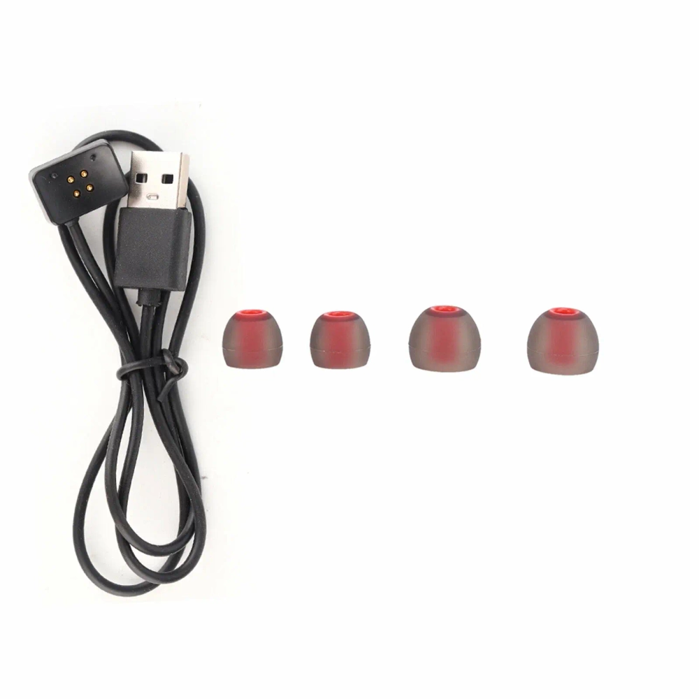 Наушники для спорта POLVCDG IPX8 (красный/черный)