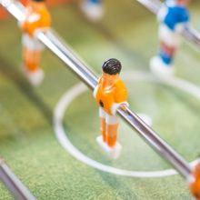 Настольный футбол "Garlando F-Mini-II Telescopic" (95 x 76 x 25 см) цветной