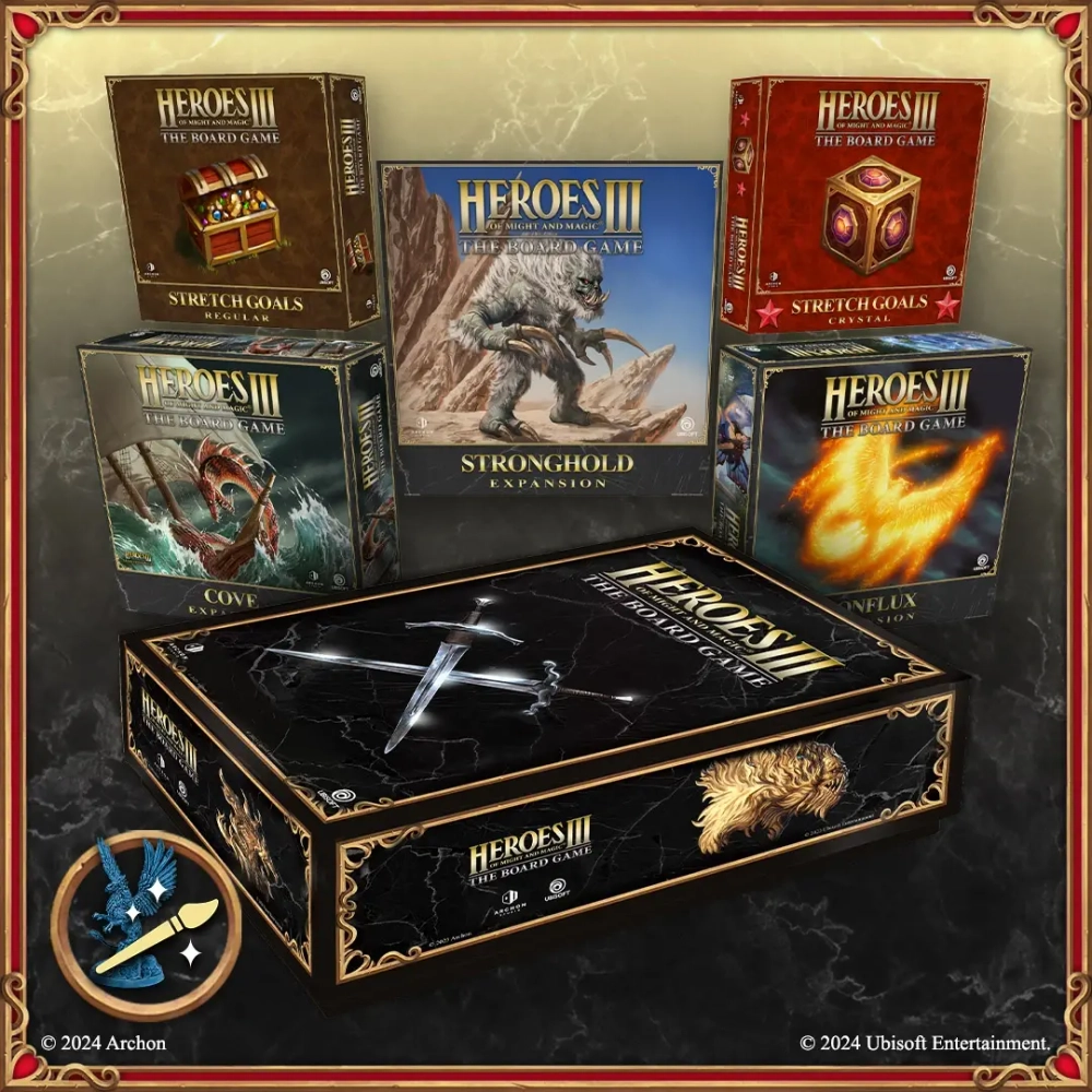 Heroes of Might & Magic III - настольная игра