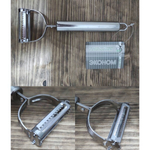 Овощечистка с двумя плавающими лезвиями