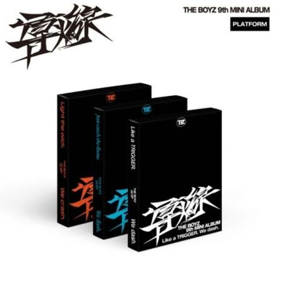 Альбом THE BOYZ - TRIGGER ( ) 9th Mini Album PLATFORM RANDOOM Version