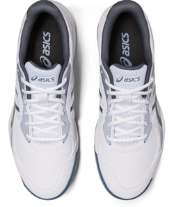 Мужские кроссовки теннисные Asics Court Slide 3 - white/steel blue