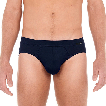 Мужские трусы брифы темно-синие HOM Tencel Soft 40-2677-00RA