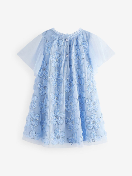 Платье для девочки Next E08-157, Голубой