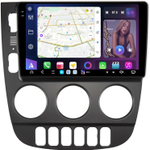 Магнитола для Mercedes-Benz ML W163 2001-2005 (климат, рамка черная) - FarCar XXL9-9649F2B монитор 9.5" 2K QLED на Android 14, TS20, 8+256Гб, CarPlay, 4G SIM-слот