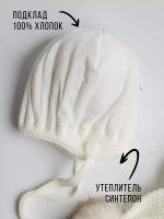 Шапка для девочки зимняя вязаная и шарф