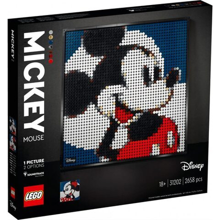Конструктор LEGO ART - Микки Маус Диснея 31202