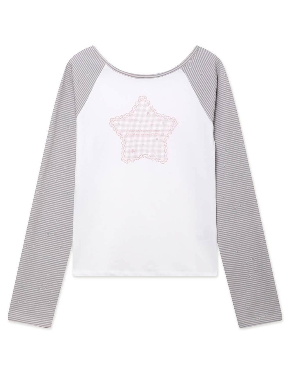 Женский Лонгслив Stripe Raglan
