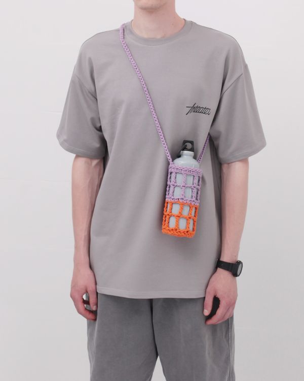 Сумка поясная NTTR Bottlebag Фиолетовая - фото 1