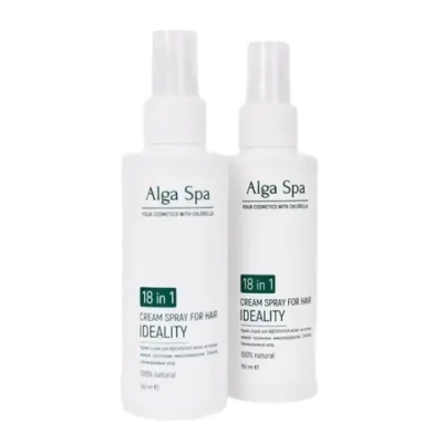 Крем-спрей Alga Spa для ИДЕАЛЬНЫХ волос «CREAM SPRAY FOR HAIR IDEALITY 18 в 1», 150мл