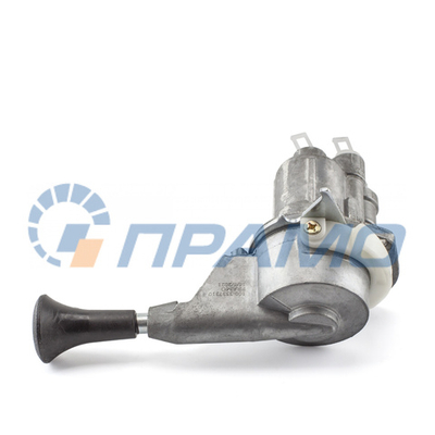 100-3537310 (ПРАМО) Кран стояночного тормоза 4-х выводной для КАМАЗ, МАЗ, ЗИЛ