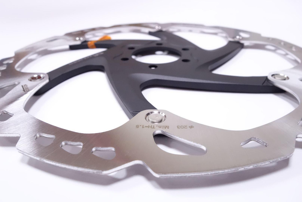 Тормозной диск Shimano XT, RT86, 203мм, 6-болт ISMRT86L2