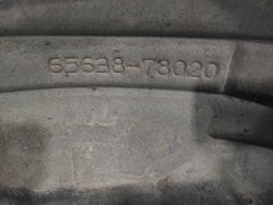 Подкрылок задний левый Lexus NX 2 21-нв Б/У Оригинал 6563878020