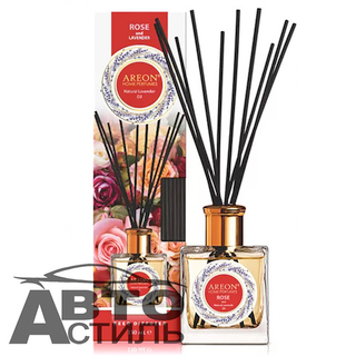 Ароматизатор-диффузор  AREON Sticks150мл NATURAL Lavender Oil  (Rose  & Lavender Oil)