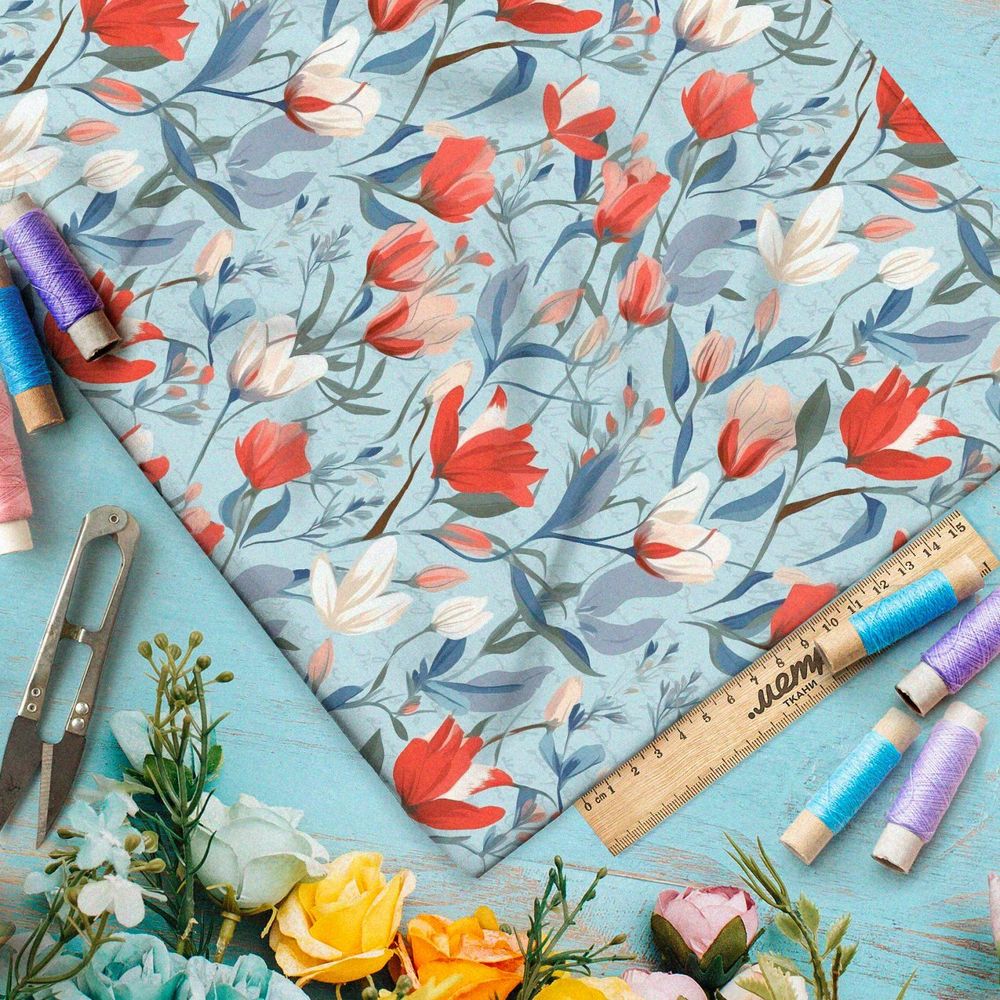 Ткань премиум флис чудесный стиль