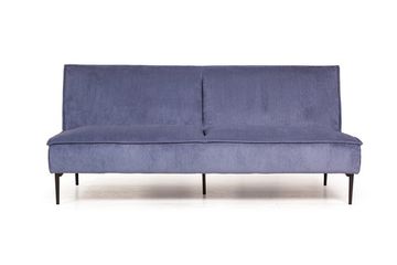 Диван-кровать ЭСТЕ, велюр, трехместный, прямой, клик-кляк без подлокотников