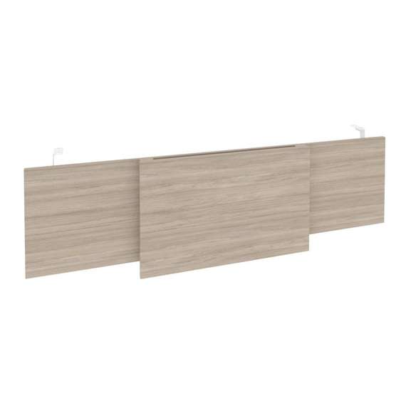 Onix Direct Царга стола руководителя O.M-CSR-5 Дуб Аттик/Металл Белый 1540*450*54