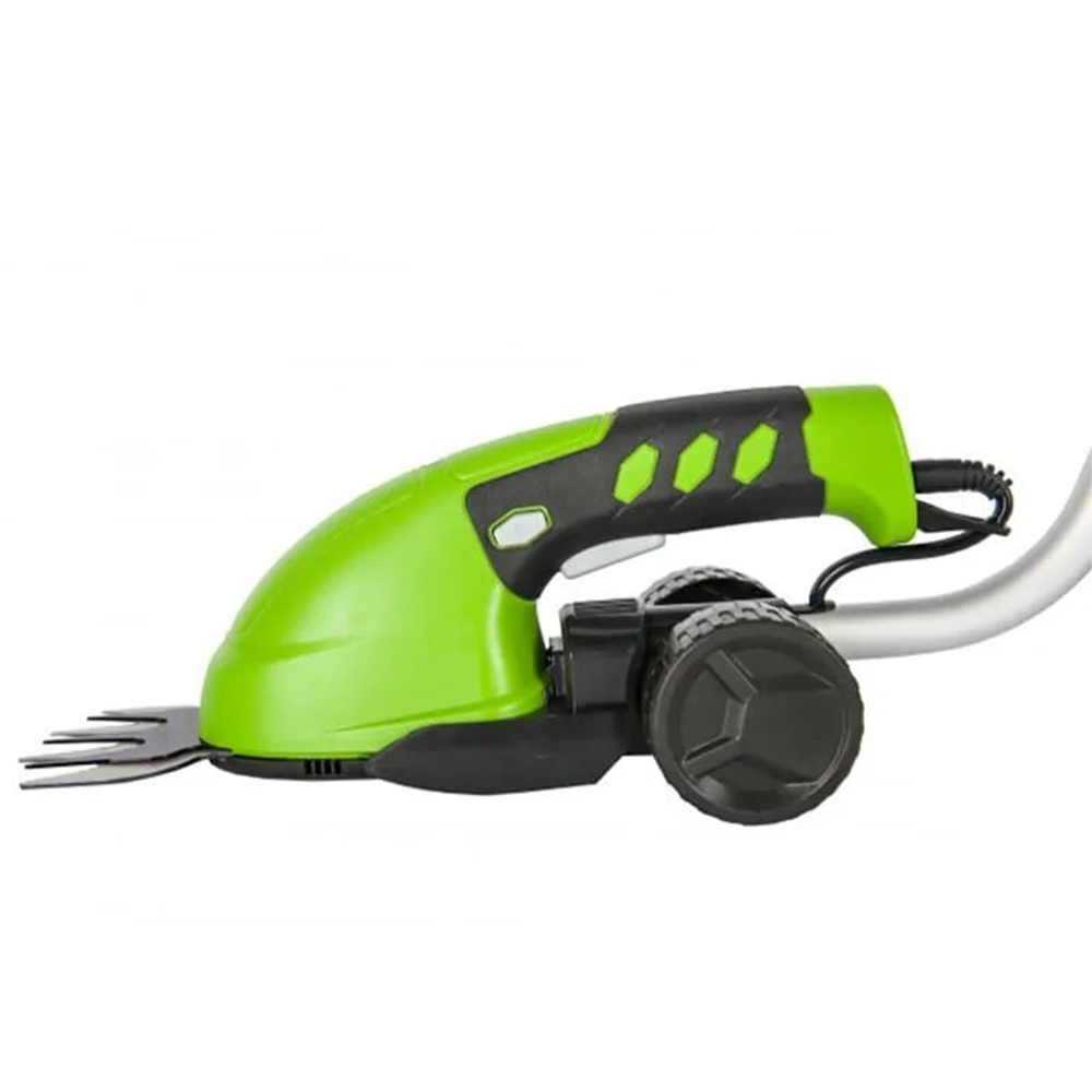 Ножницы аккумуляторные GREENWORKS G7,2GS 7,2V со встроен.аккум.2 Aч и телескоп.ручка (1600807)