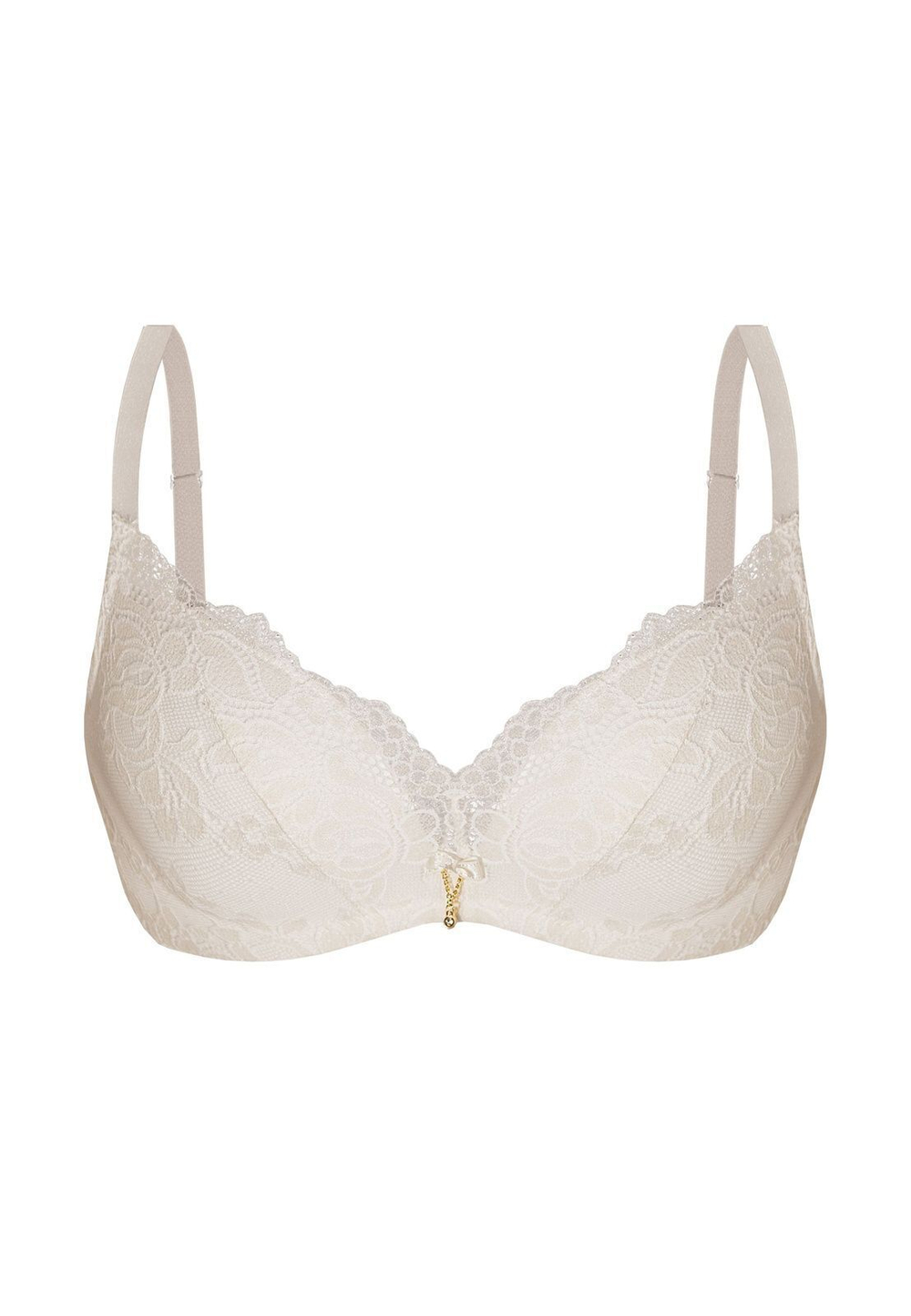 Супер пуш-ап бюстгальтер Ksenia без косточек (Размер: 85C) (Цвет: кремовый)