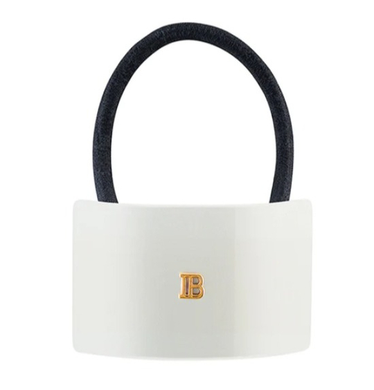 Balmain Hair Couture Резинка для волос белая Hair Elastic white