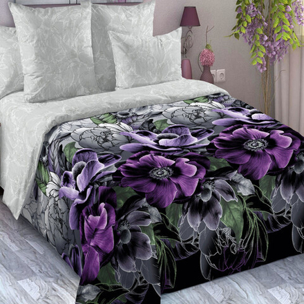 Комплект постельного белья "ВЛ. ТИШИНА НОЧИ", перкаль, 100% хлопок.