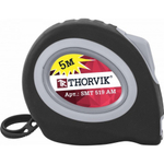 Рулетка THORVIK с магнитным захватом и автостопом 5м   SMT519AM