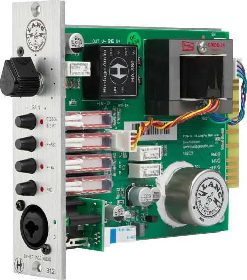Lang Electronics by Heritage Audio 312L Silver