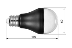 Лампа УФ светодиодная 7W R60 E27