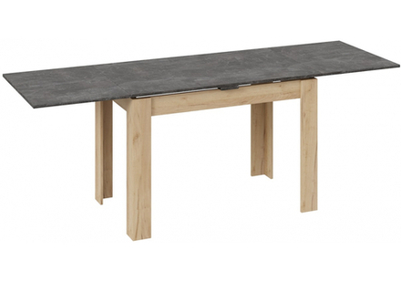 Стол деревянный Woodville Промо Тип 4 дуб крафт золотой, ателье темное