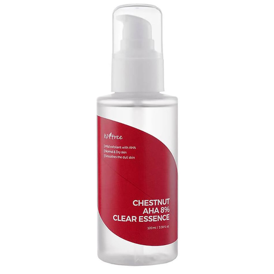 Обновляющая эссенция с АНА-кислотами IsNtree Chestnut AHA 8% Clear Essence 100 мл