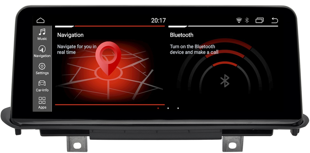 Магнитола BMW X5 F15, X6 F16 2014-2017 NBT - Radiola RDL-6245 монитор 10.25" на Android 13, 8+128Гб, CarPlay, 4G SIM-слот