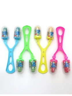 Леденцовая карамель на палочке "Конфета-Рогатка" 5 шт