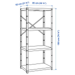 Комбинация для хранения -  BROR IKEA/ БРОР  ИКЕА, зеленый