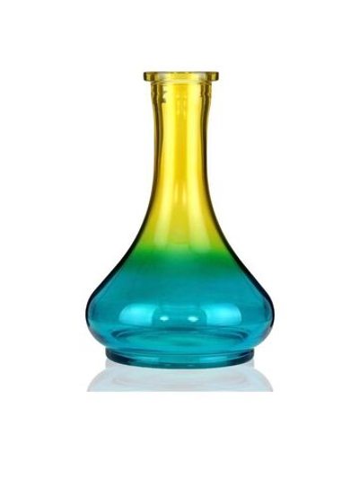 Колба для кальяна hookawell DropS "SeaSunSeT" (Желто-голубая)