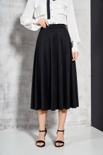 4759 Юбка женская (черный)