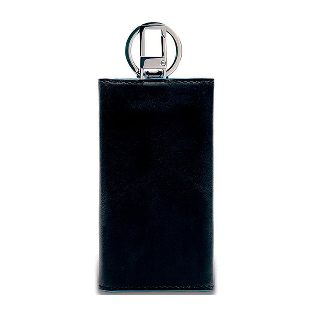 Ключница Piquadro Blue Square черная из кожи (PC1397B2/N) 1
