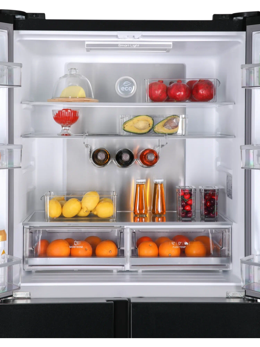 Холодильник Hiberg RFQ-555DX NFGB с ледогенератором