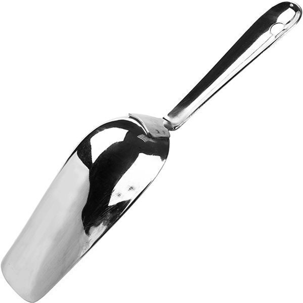 Совок для льда «Пробар» - 21 см. (Цвет: серебристый)