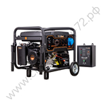 Бензиновый генератор FoxWeld Expert G8500 EW в компл. с блоком автоматики