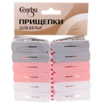 Прищепка бельевая «Эда - Уют» 12 шт, Селфи