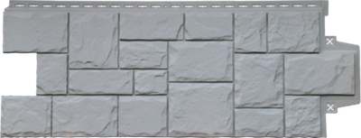 Фасадная панель "Крупный камень Стандарт" - Известняк