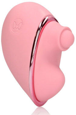 Tapping Heart Vibrator - Вибратор-сердце с функцией пульсации
