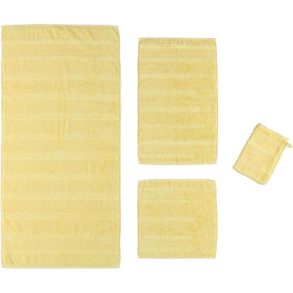 Полотенце 50x100 Cawo Noblesse 1002 желтое