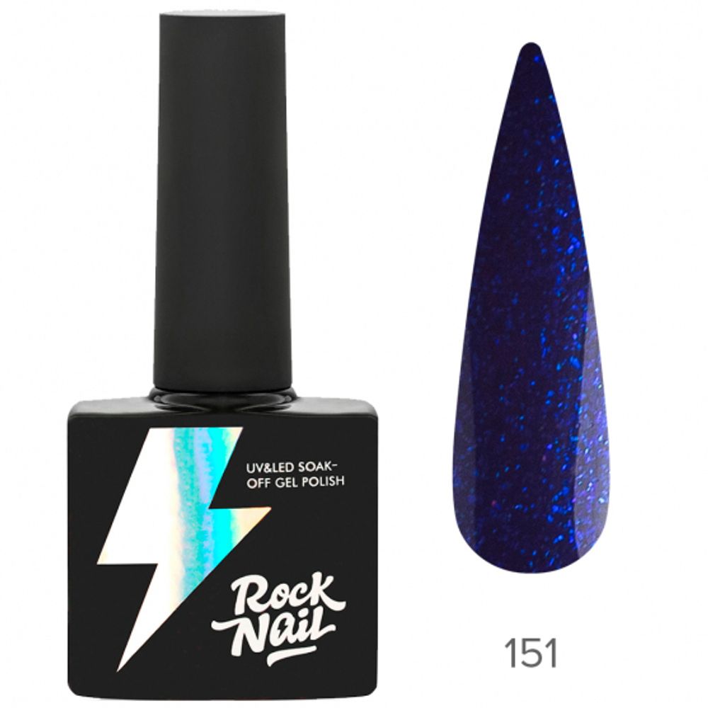 Гель-лак RockNail Basic 151 Kashmir Sapphire