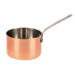 Соусник кокотница 200 мл d 8 см h4,5 см круглый с ручкой Copper нерж. цвет медь P.L. Proff Cuisine