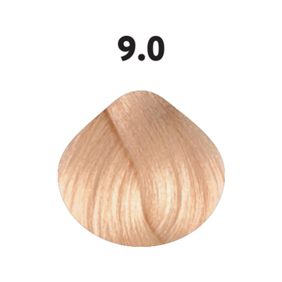 9.0 крем-краска KAARAL Baco Color Fast очень светлый блондин - 100 мл.