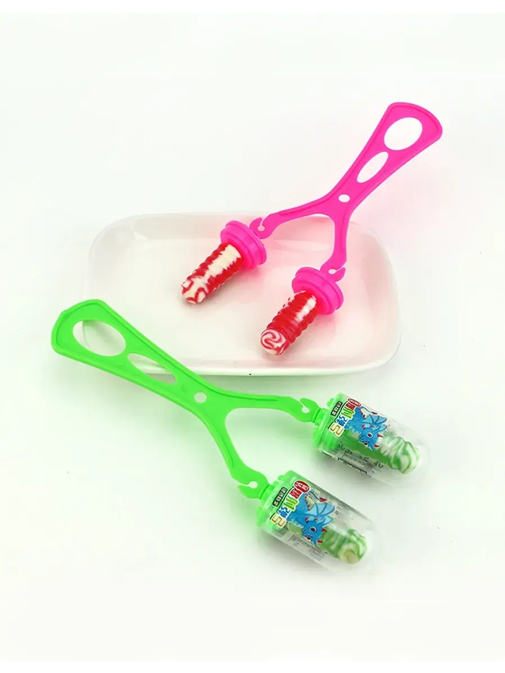 Леденцовая карамель на палочке "Конфета-Рогатка" 20 шт