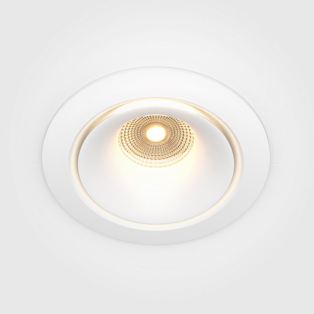 Встраиваемый светодиодный диммируемый светильник Maytoni Yin DL031-L12W3K-D-W