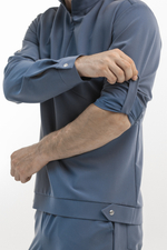 Костюм блуза унисекс MEN и прямые брюки