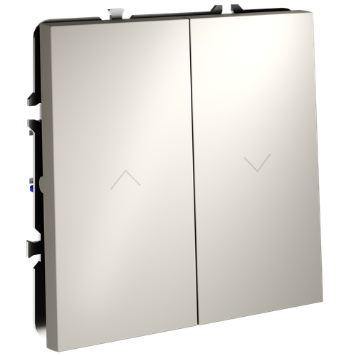 Выключатель встраиваемый для жалюзи 10А, (кашемир) Voltum S70 VLS020703
